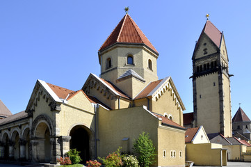 Obraz premium Leipzig Südfriedhof Krematorium