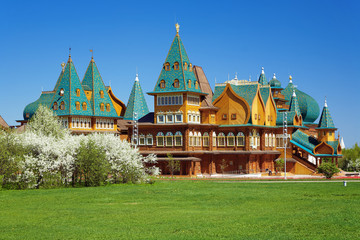 Wooden palace of tzar Aleksey Mikhailovich in Kolomenskoe