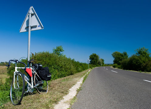 Travelling by bicycle
