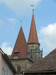 Kirchtürme in Ansbach