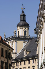 Fototapeta na wymiar Barokowa wieża