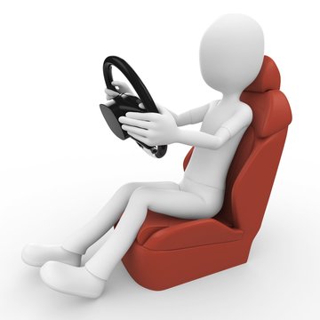 3d man driving lessons