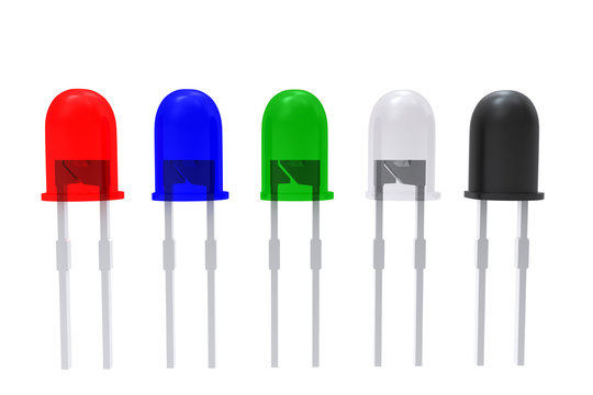 3d color assembly of LEDs