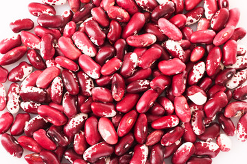 beans isolated on white