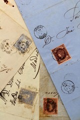 anonymous handwritten real old letters from Spain