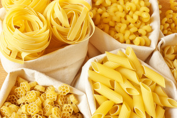 Assorted pasta