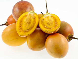 tomates arbuste,  tamarille, cyphomandra betacea, fruit