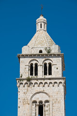 Fototapeta na wymiar St Maria Maggiore Belltower Cathedral. Barletta. Apulia.