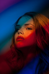 Many different colors of female beauty