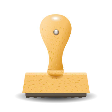 Unbeschrifteter Stempel