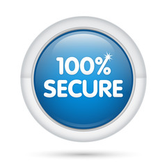 3D_100% Secure_blu