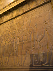 The Temple to Sobek, the crocodile  god, Kom Ombo in Egypt