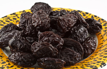 assiette de pruneaux