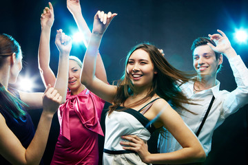 Energetic dancers