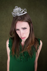 Pretty Young Woman Pouts © Scott Griessel