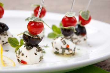 Mozzarella Cheese canape