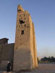 The Temple to Sobek, the crocodile  god, Kom Ombo in Egypt