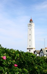 Leuchtturm von Blavand in Dänemark