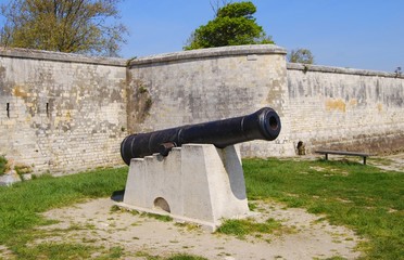Île d'Aix : canon
