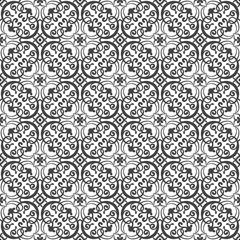 Seamless Damask pattern. | Vector illustration.