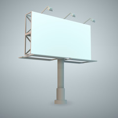 Obraz premium Outdoor blank billboard