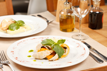 chicken fillet with ppotatoes