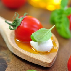 Tomaten, Mozzarella