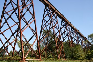 Old train trestle