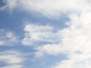 Fototapeta premium 天使に見える雲