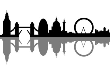 london skyline - obrazy, fototapety, plakaty