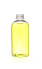 Bottle of olive oil.