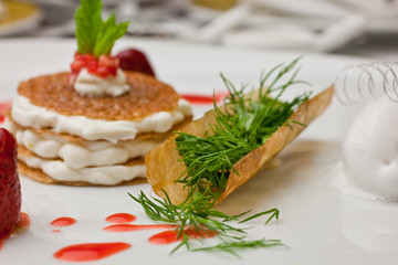 Kräuter zum Dessert