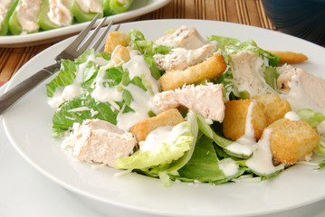Caeser Salad with Chicken