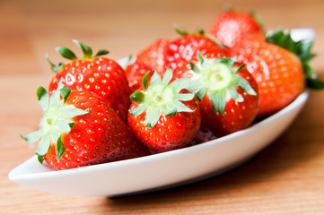 Fresh strawberries