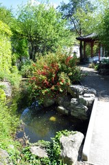 Naklejka premium Chinesischer Garten