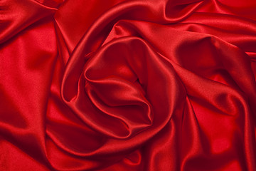 Sensuous Smooth Red Satin