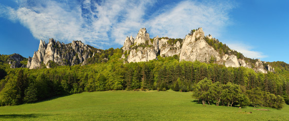 Stock Photo: Beautiful view of the austrian alps.