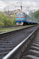 Naklejka premium train