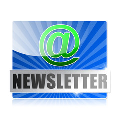 Newsletter Button, Icon