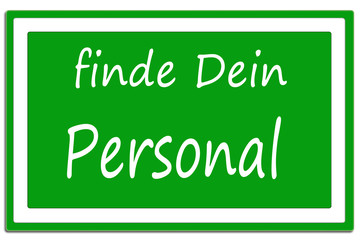 Finde Dein Personal