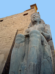 The Temple Complex at Luxor in Egypt