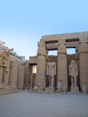 The Temple Complex at Luxor in Egypt