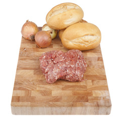 Zutaten für Mettbrötchen