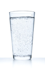 glass with water