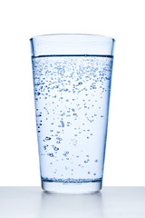 glass with water
