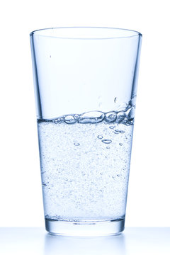 Fototapeta glass with water