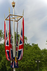Fototapeta na wymiar Nationalflagge Großbritannien, Union Flag, Union Jack