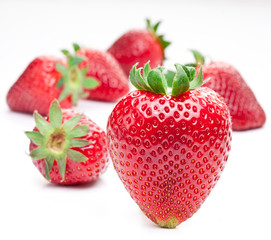 Appetizing strawberry.