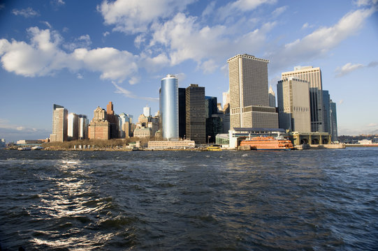 Manhattan from the ferry