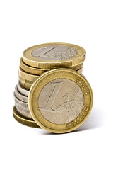 Euro coins